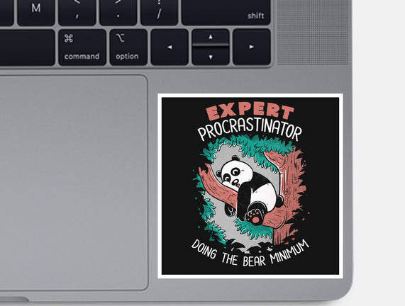 Expert Procrastinator Panda