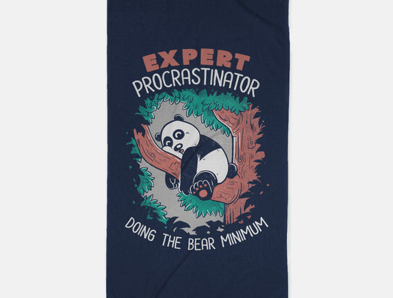 Expert Procrastinator Panda