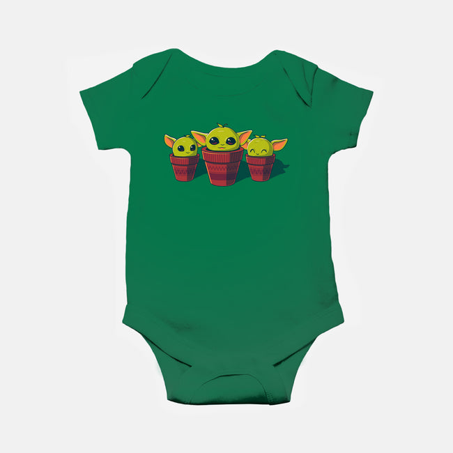 Jedi Plants-Baby-Basic-Onesie-erion_designs