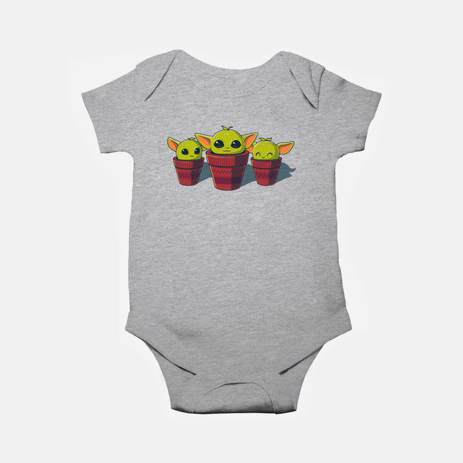 Jedi Plants-Baby-Basic-Onesie-erion_designs
