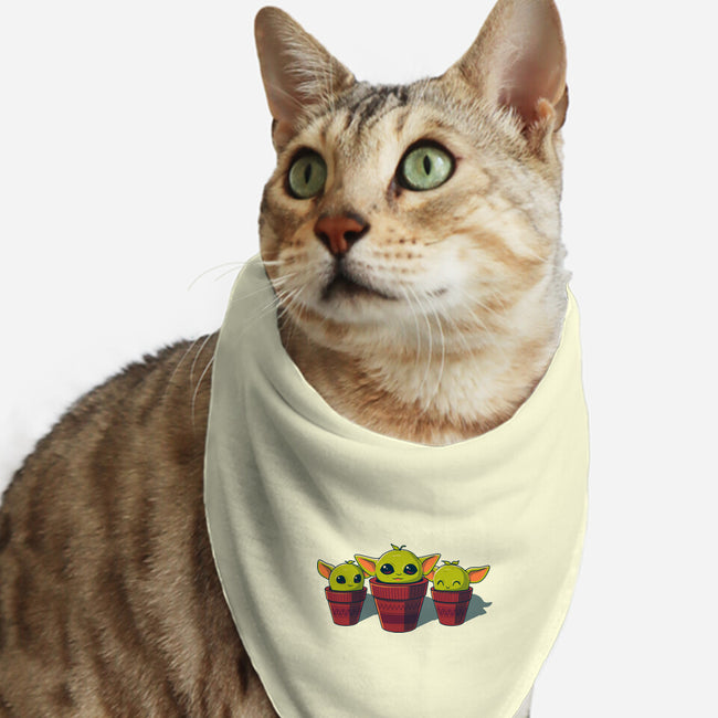 Jedi Plants-Cat-Bandana-Pet Collar-erion_designs