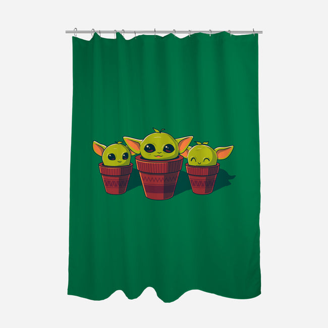 Jedi Plants-None-Polyester-Shower Curtain-erion_designs