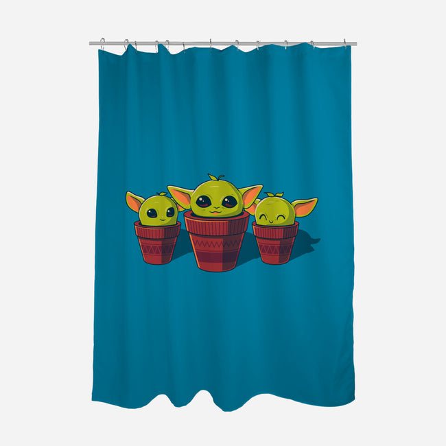 Jedi Plants-None-Polyester-Shower Curtain-erion_designs
