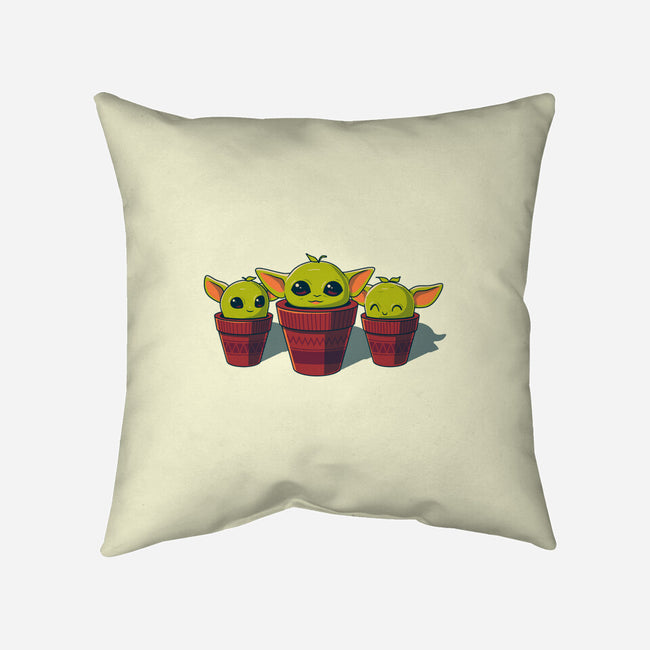 Jedi Plants-None-Removable Cover w Insert-Throw Pillow-erion_designs