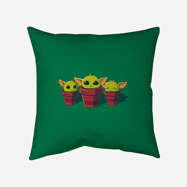 Jedi Plants-None-Removable Cover w Insert-Throw Pillow-erion_designs