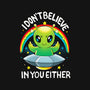 I Don't Believe In You Either-Womens-V-Neck-Tee-Vallina84