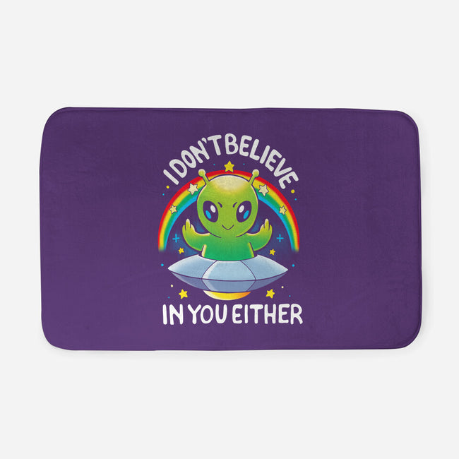 I Don't Believe In You Either-None-Memory Foam-Bath Mat-Vallina84