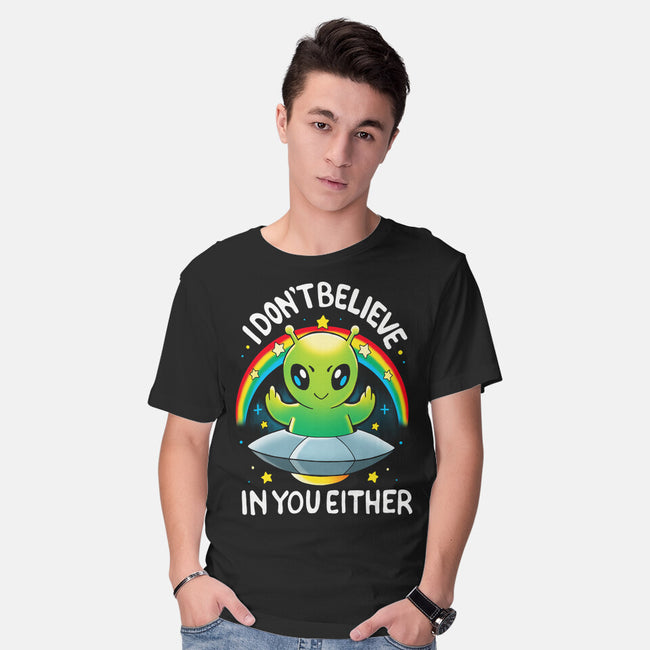I Don't Believe In You Either-Mens-Basic-Tee-Vallina84