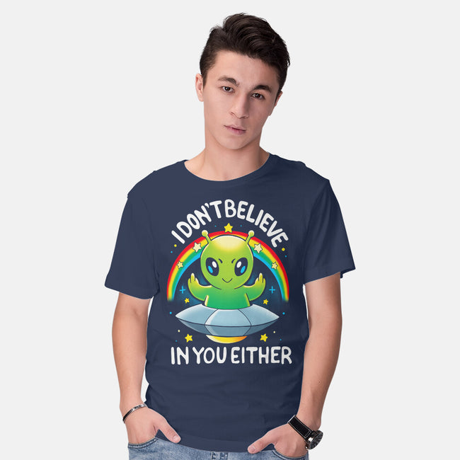 I Don't Believe In You Either-Mens-Basic-Tee-Vallina84