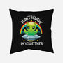 I Don't Believe In You Either-None-Removable Cover w Insert-Throw Pillow-Vallina84