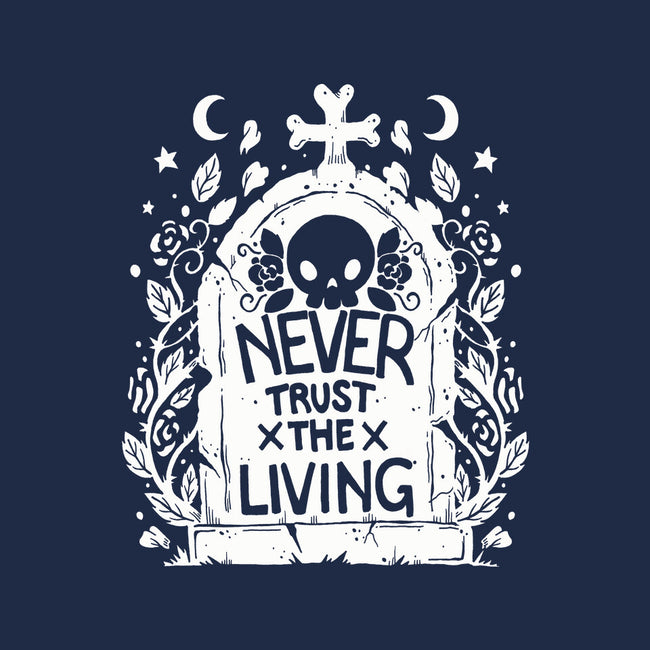 Don't Trust The Living-None-Fleece-Blanket-Vallina84