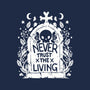 Don't Trust The Living-None-Beach-Towel-Vallina84