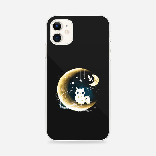 Owl Night Long-iPhone-Snap-Phone Case-Vallina84