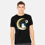 Owl Night Long-Mens-Heavyweight-Tee-Vallina84