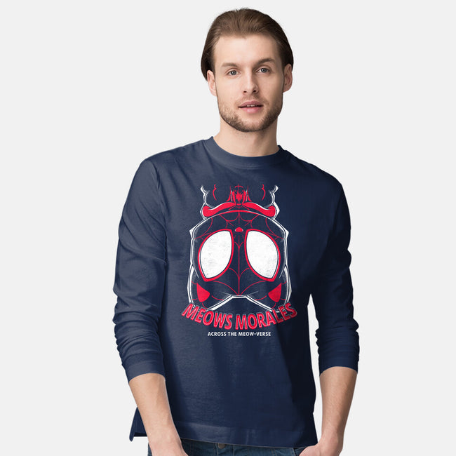 Meows Morales-Mens-Long Sleeved-Tee-estudiofitas