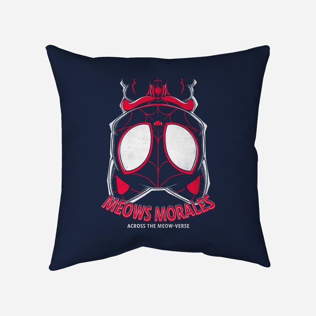Meows Morales-None-Removable Cover w Insert-Throw Pillow-estudiofitas