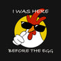 Here Before The Egg-None-Glossy-Sticker-fanfabio
