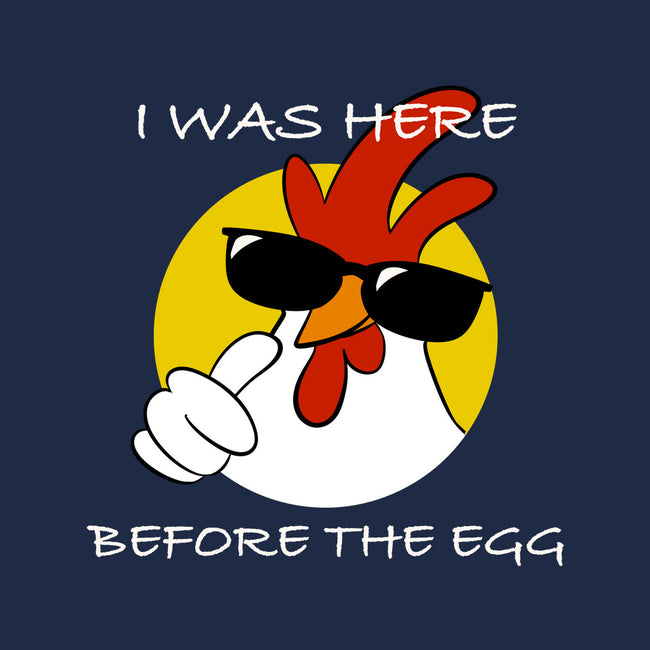 Here Before The Egg-None-Glossy-Sticker-fanfabio