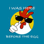 Here Before The Egg-None-Removable Cover-Throw Pillow-fanfabio