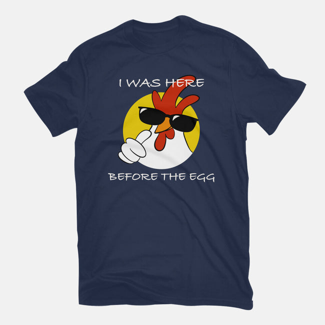 Here Before The Egg-Unisex-Basic-Tee-fanfabio