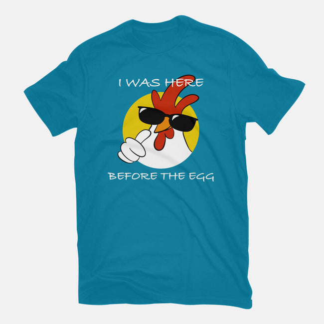 Here Before The Egg-Unisex-Basic-Tee-fanfabio