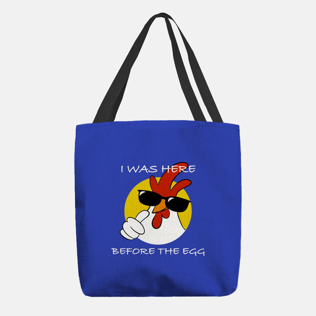 Here Before The Egg-None-Basic Tote-Bag-fanfabio