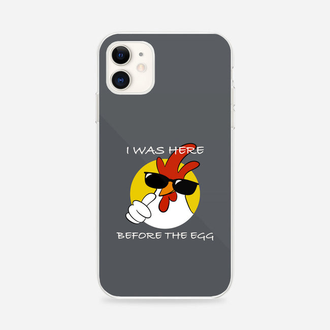 Here Before The Egg-iPhone-Snap-Phone Case-fanfabio