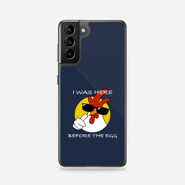 Here Before The Egg-Samsung-Snap-Phone Case-fanfabio