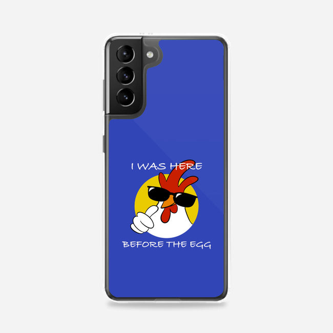 Here Before The Egg-Samsung-Snap-Phone Case-fanfabio