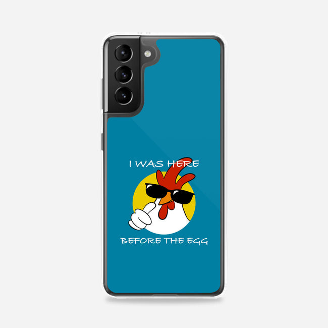 Here Before The Egg-Samsung-Snap-Phone Case-fanfabio