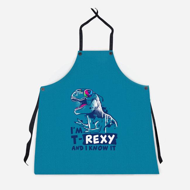 T-Rexy-Unisex-Kitchen-Apron-NemiMakeit