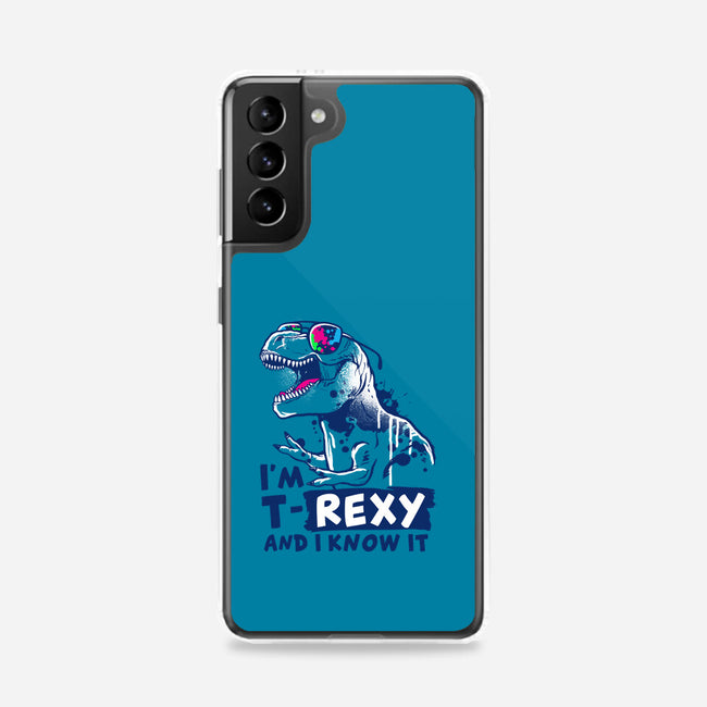 T-Rexy-Samsung-Snap-Phone Case-NemiMakeit