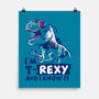 T-Rexy-None-Matte-Poster-NemiMakeit