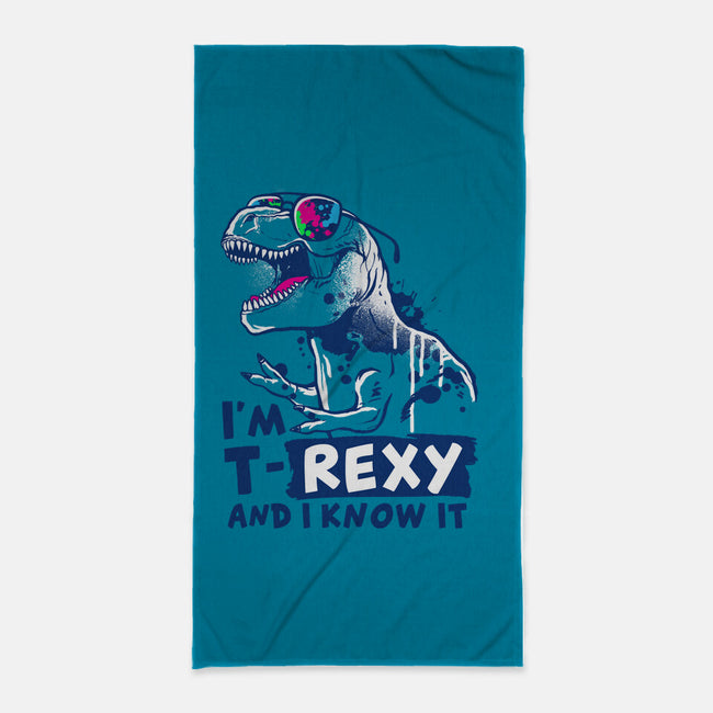 T-Rexy-None-Beach-Towel-NemiMakeit