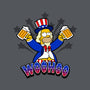 Patriotic Drinker-Womens-V-Neck-Tee-Boggs Nicolas