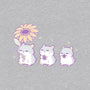 Cute Hamsters With Sunflower-Womens-Off Shoulder-Tee-xMorfina