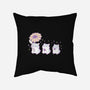 Cute Hamsters With Sunflower-None-Removable Cover w Insert-Throw Pillow-xMorfina