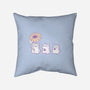 Cute Hamsters With Sunflower-None-Removable Cover w Insert-Throw Pillow-xMorfina