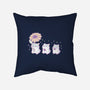 Cute Hamsters With Sunflower-None-Removable Cover w Insert-Throw Pillow-xMorfina