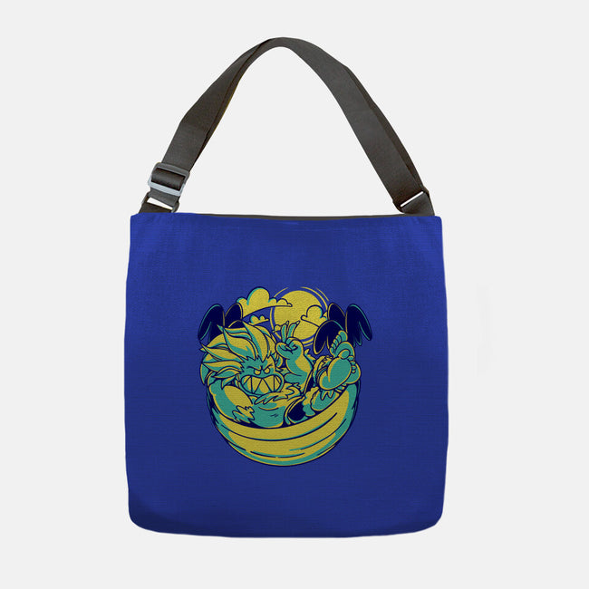 Electrified Peace-None-Adjustable Tote-Bag-estudiofitas