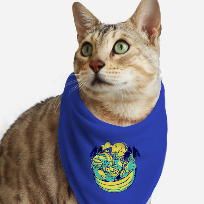 Electrified Peace-Cat-Bandana-Pet Collar-estudiofitas