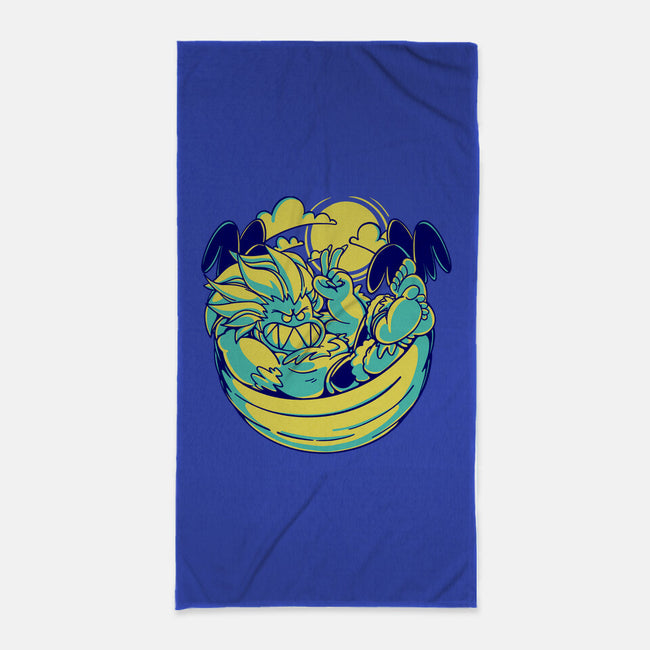 Electrified Peace-None-Beach-Towel-estudiofitas