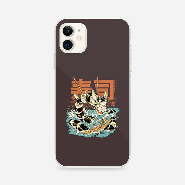 Cucumber Sushi Dragon-iPhone-Snap-Phone Case-ilustrata