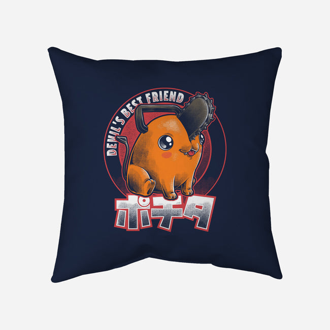 Devil's Best Friends-None-Removable Cover w Insert-Throw Pillow-Studio Mootant