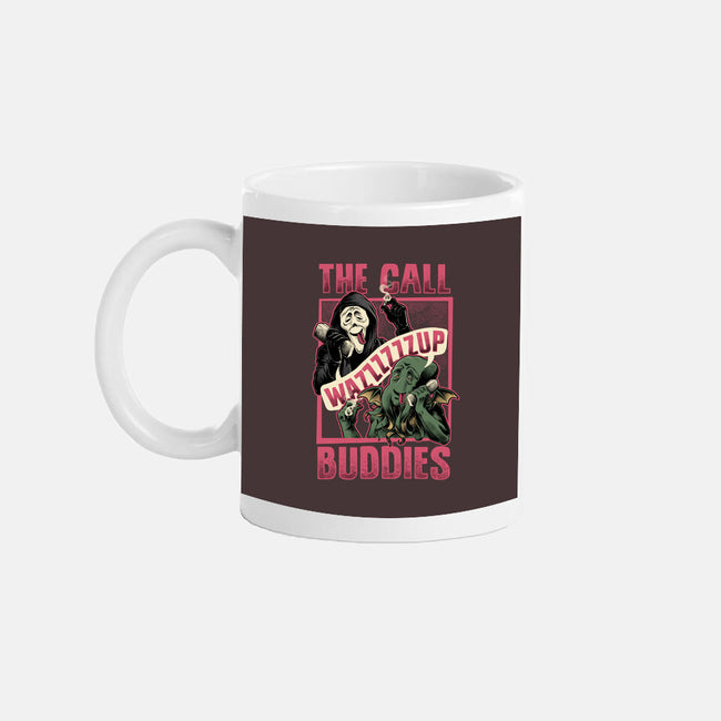 Cthulhu Call Buddies-None-Mug-Drinkware-Studio Mootant