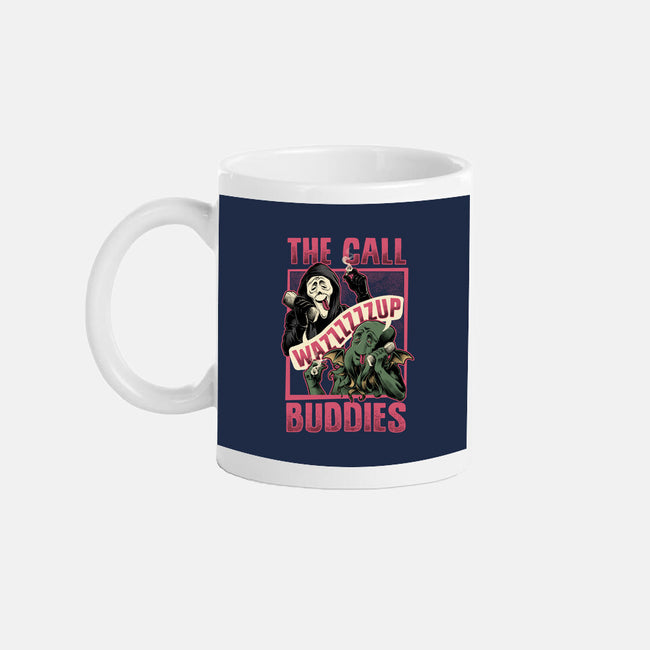 Cthulhu Call Buddies-None-Mug-Drinkware-Studio Mootant