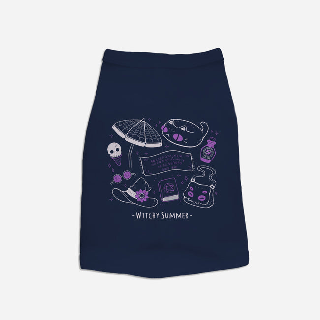 Witchy Summer-Dog-Basic-Pet Tank-xMorfina