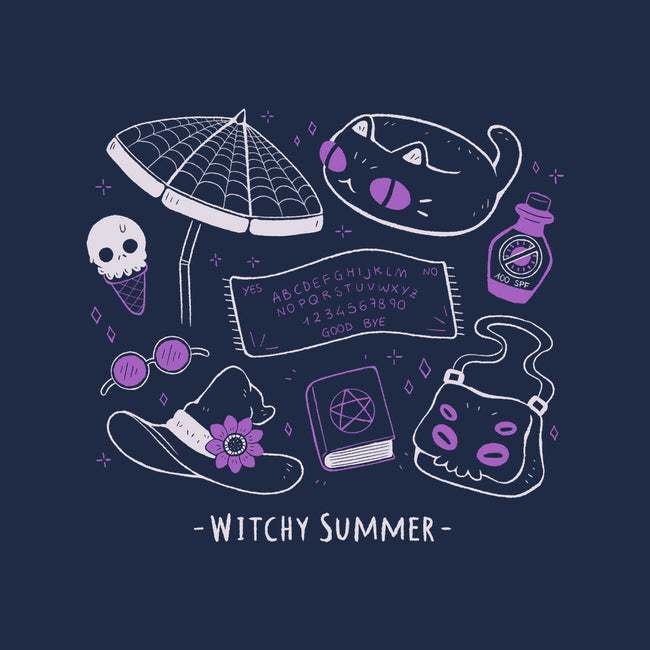Witchy Summer-None-Fleece-Blanket-xMorfina