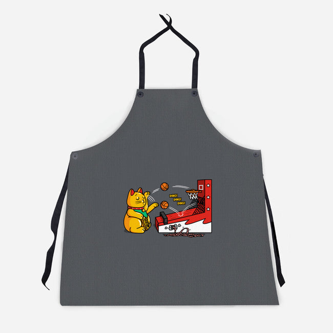 Arcade Record-Unisex-Kitchen-Apron-Raffiti