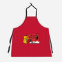 Arcade Record-Unisex-Kitchen-Apron-Raffiti